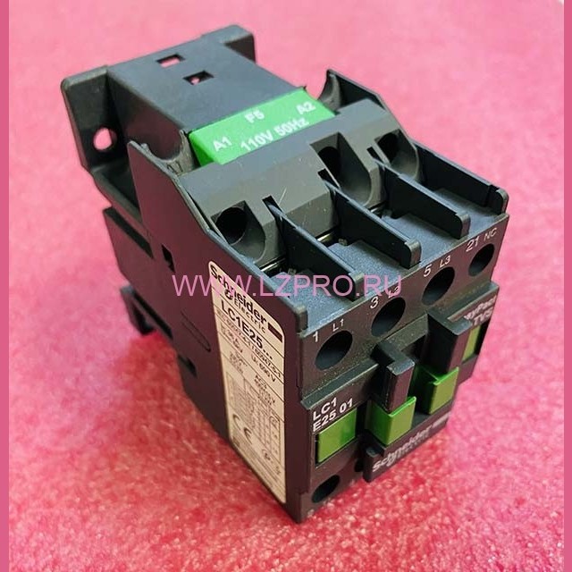 Контактор 110V 1NC 11kW 25A LC1E2501F5 LC1N2501F5N Schneider Electric