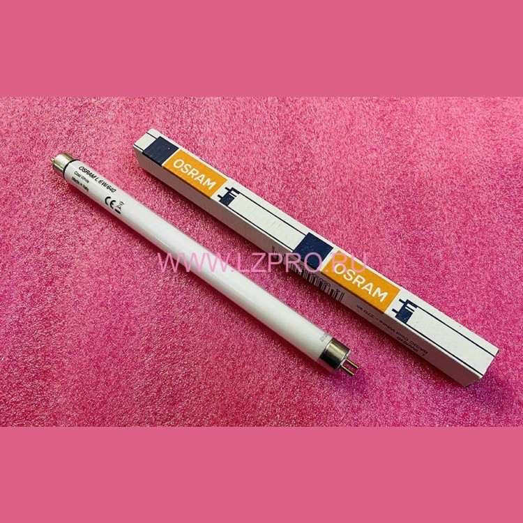 Лампа 6Вт L6W/640 G5 270Лм 4000К L=212мм люминесцентная OSRAM