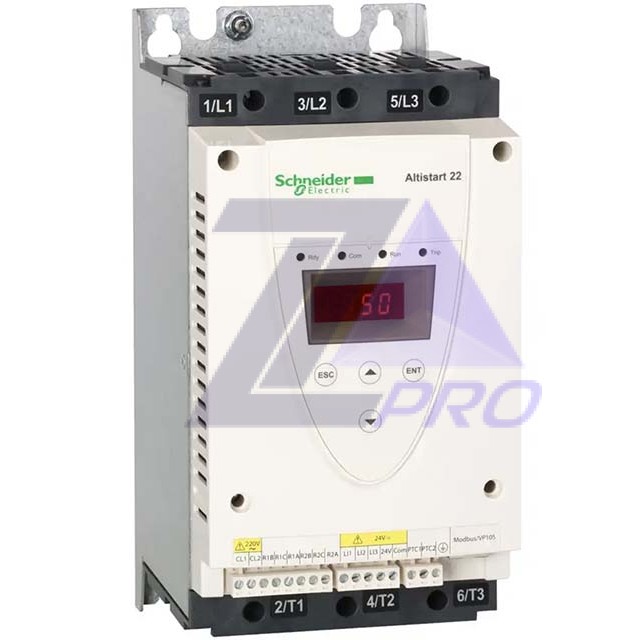 Устройство плавного пуска для асинхронных двигателей 47A Altistart 22 ATS22D47Q Schneider Electric