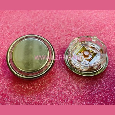 Выключатель кнопочный (толкатель круглый без платы, без символов) ВКЛ13А-7И Д...