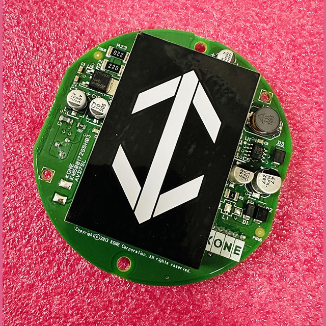 Плата указателя направления с гонгом AVD7SL KM50017295G01 Kone