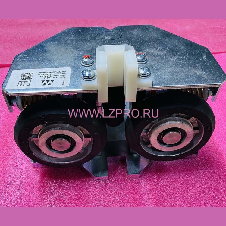 Башмак кабины роликовый d-100mm в сборе WRG 100  WITTUR KM604124G16 Kone