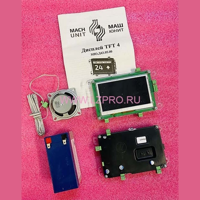 Дисплей панели приказов LCD ESC 4,3 МЮ Д43.03.00 ИнтелКрафт ЩЛЗ