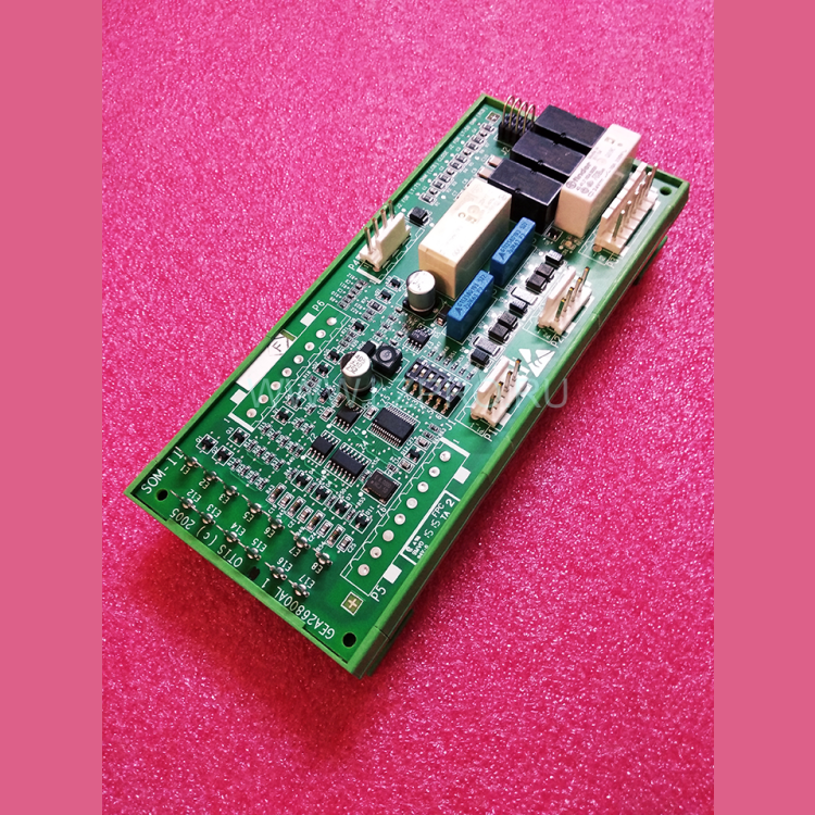 Плата групповой работы SOM GEA26800AL10 (разъёмы AMP) Otis