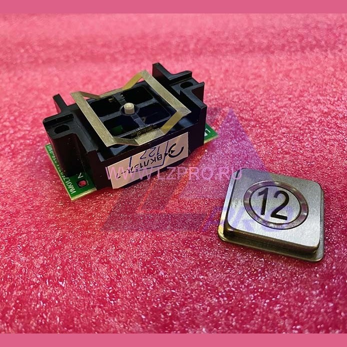 Модуль кнопочный квадратный "12" ВКЛ13А-7 ДС730836362.1 ЩЛЗ