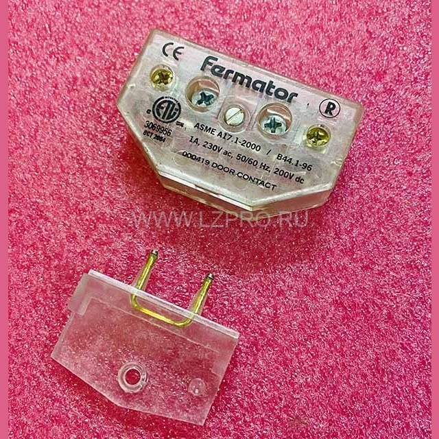 Выключатель блокировочный 60мм KCE.600000000 Fermator