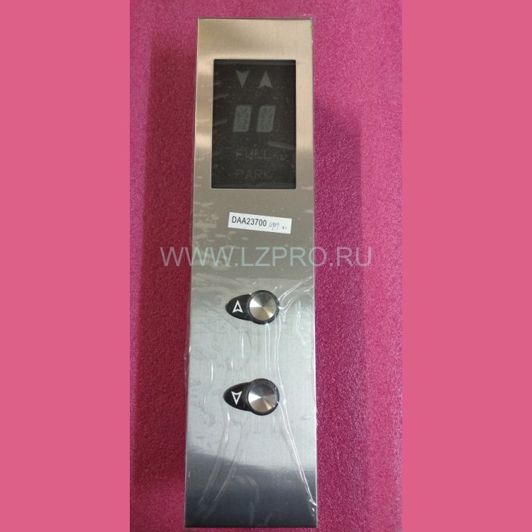 Пост вызывной XIZI OTIS (2 кнопки + 1 индикатор) 115х480 мм шлиф. нерж. DAA23501DL997