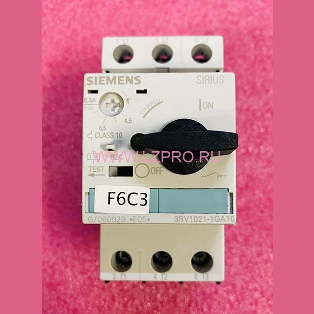 АВТОМАТИЧЕСКИЙ ВЫКЛЮЧАТЕЛЬ  3RV1021-1GA10 Siemens