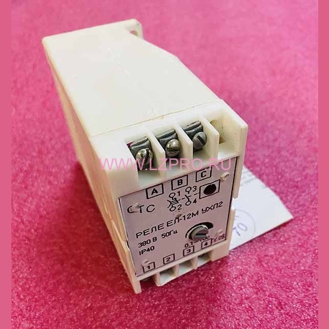 Реле контроля 3х-фазного напряжения ЕЛ-12М УХЛ2