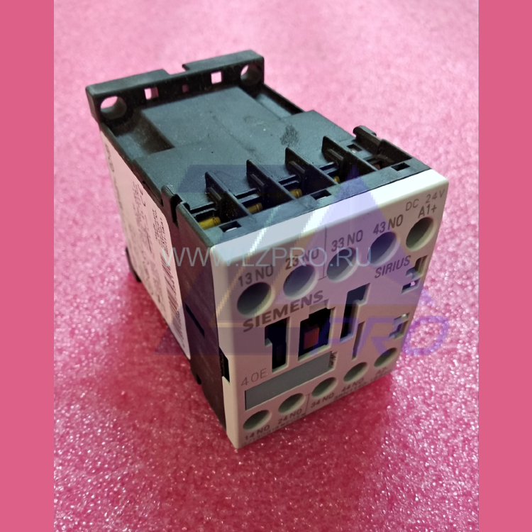 Вспомогательный контактор 24V, AC-15, 6A, 230V, 4OE 4NO 3RH1140-1BB40 Siemens