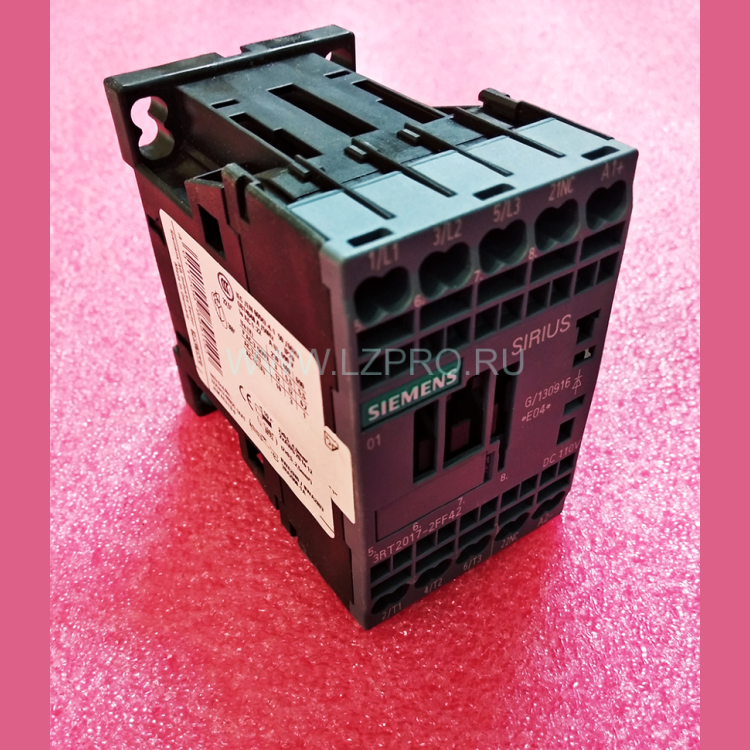 Контактор 110VDC 5,5kW 3P 1NC 3RT2017-2FF42 Siemens