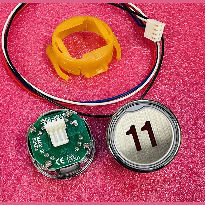 Кнопочный модуль "11" (ПУЛ02В) KS-1021-01X Korea МЭЛ