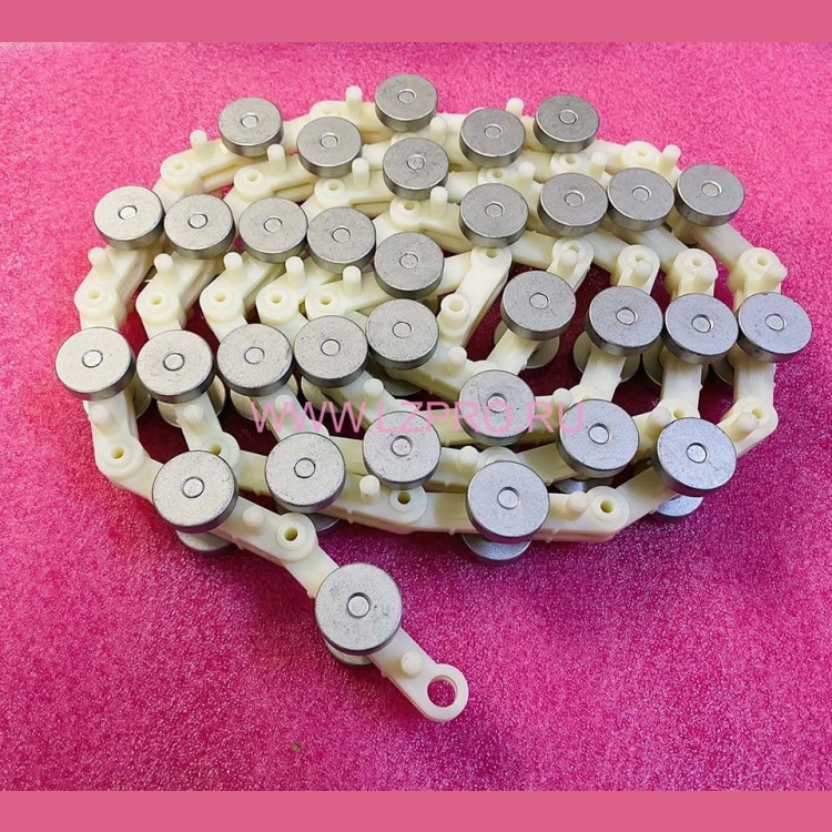 Цепь огибающая балюстрады 32 пары, необслуживаемая L=1974мм шаг 60мм XO-508 XAA332DS14 Otis