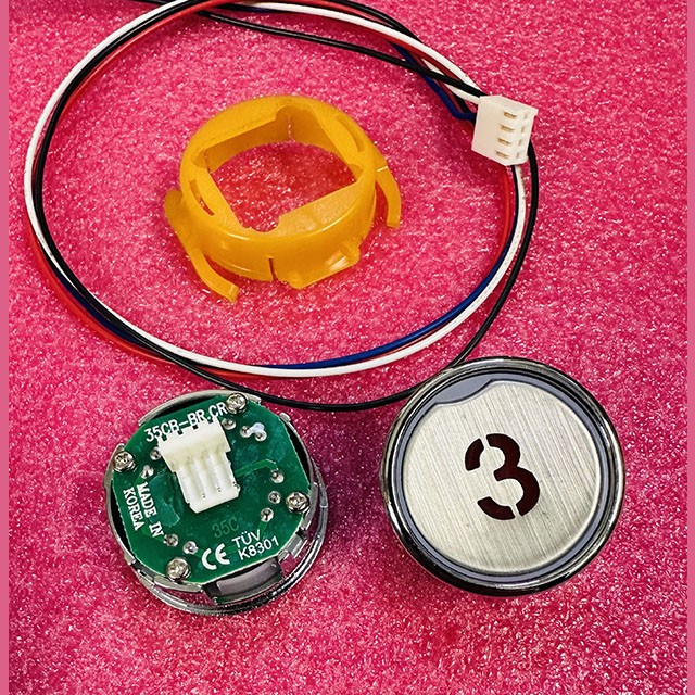 Кнопочный модуль "3" (ПУЛ02В) KS-1021-01X Korea МЭЛ