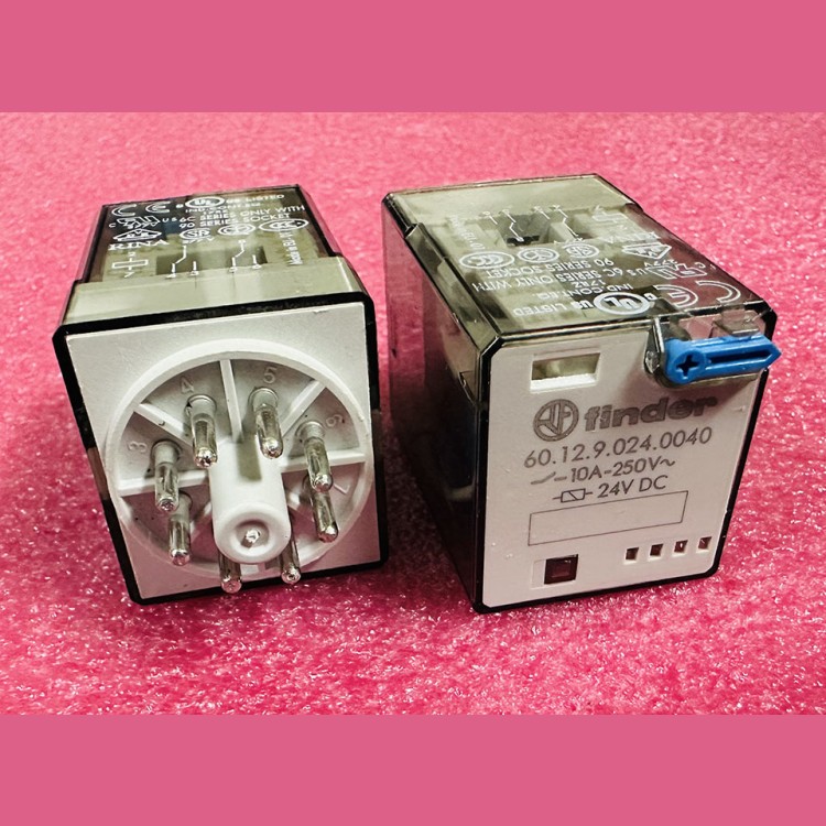 Реле промежуточное 24VDC 10А 60.12.9.024.0040 Finder