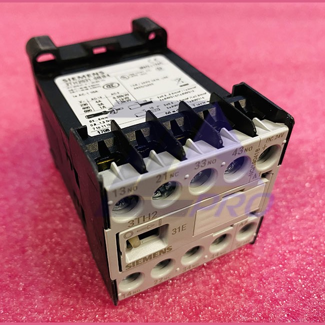 Вспомогательный контактор 24VDC 3NO+1NC 3TH2031-0BB4 Siemens
