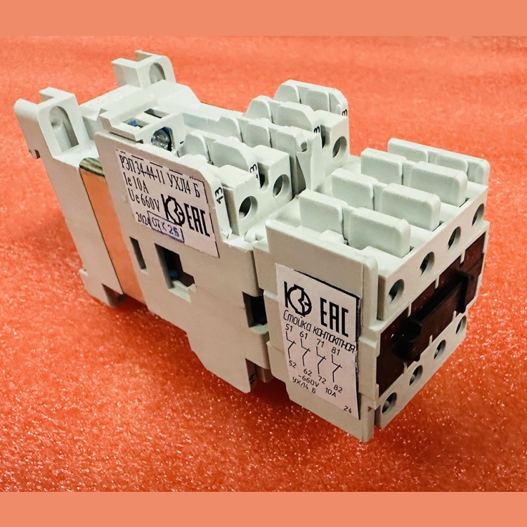 Реле электромагнитное промежуточное 4НО+4НЗ РЭП34-44-11 УХЛ4 Б 110В КЗЭ