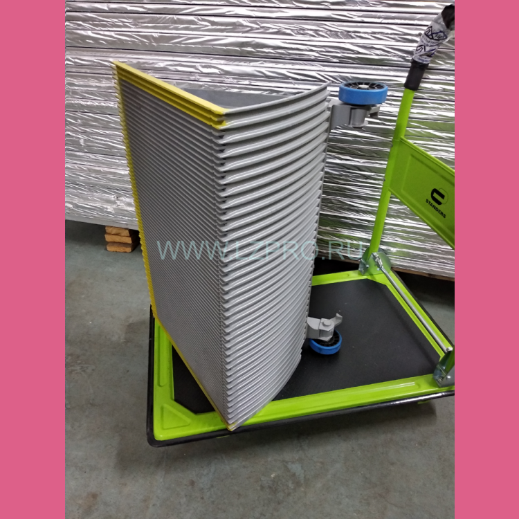 Ступень эскалатора алюминиевая 600мм (без фиксирующего пальца) 508XO Otis XBA24140A102