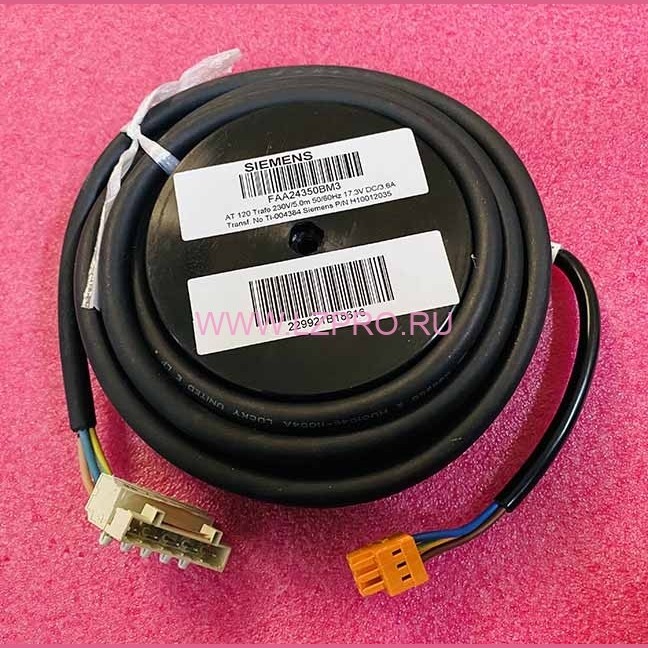 Трансформатор AT-120 230V/5.0m 50/60Hz 17.3V DC/3.6A FAA24350BM3 Siemens