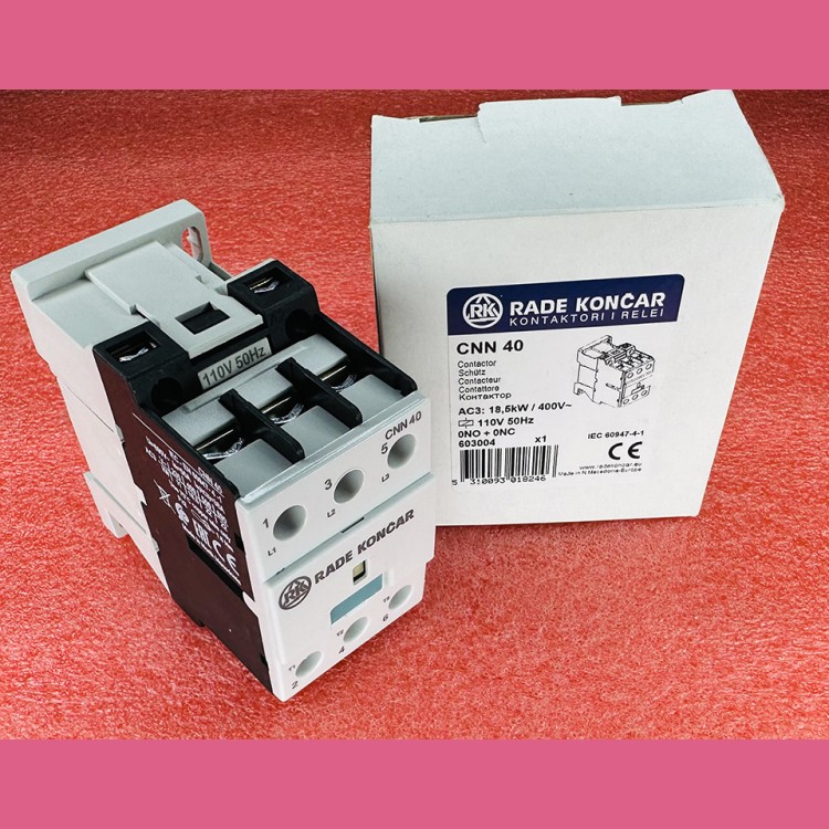 Контактор 3P 18,5kW 38A 110V CNN40 EAC603004 RADE KONCAR