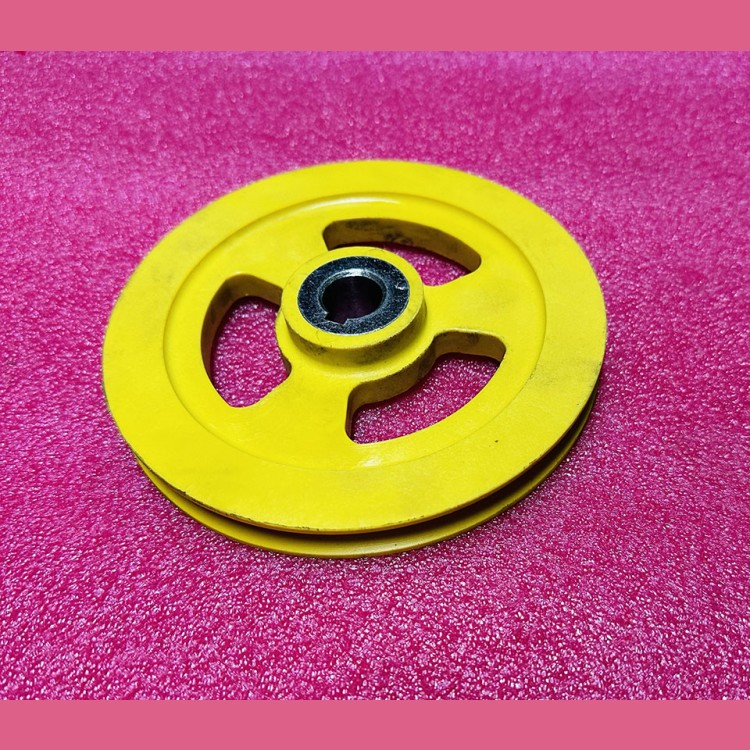 Шкив D=160мм d=17мм пластиковый привода дверей 0463Б.03.10.140-01 МЛЗ