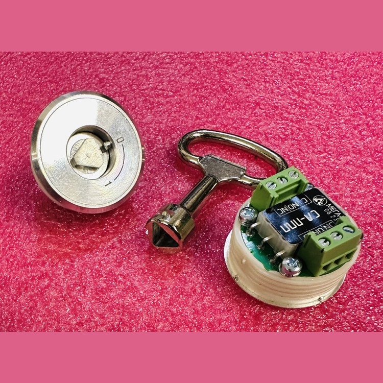 Кнопка (селектор) режима СЛ-ППП D32mm с ключом КМЗ