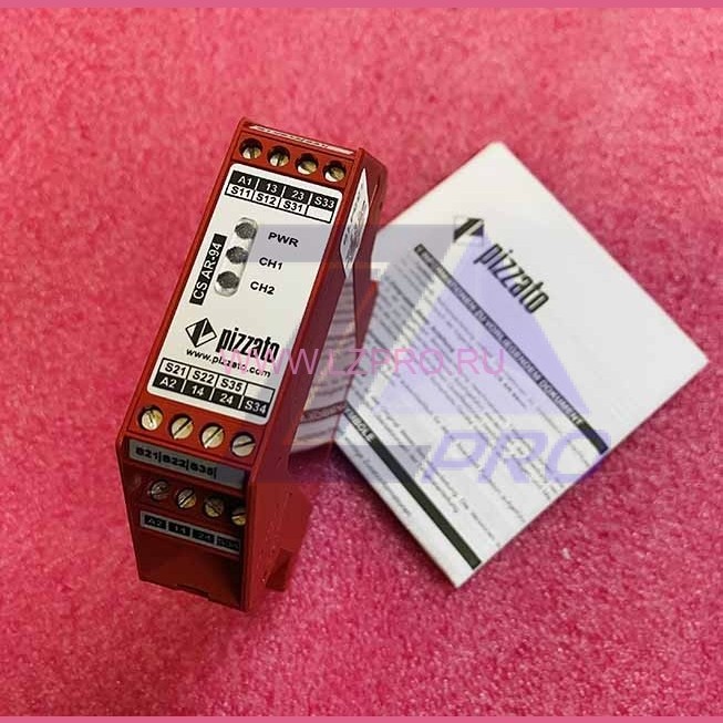 Реле безопасности (защитный модуль 2НО, 24V AC/DC) CS AR-94V024 Pizzato