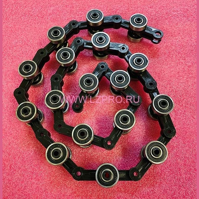 Цепь отклоняющая балюстрады 17 звеньев  (Y-тип) L=1120 mm Шаг 60 mm