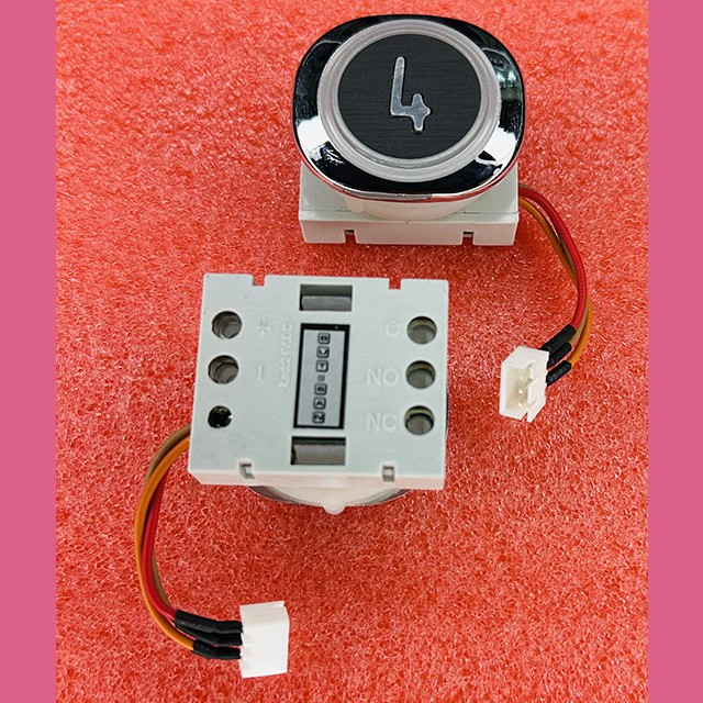 Кнопочный модуль 4 разъем Arkel F6.LENS BUT-SAN ЩЛЗ